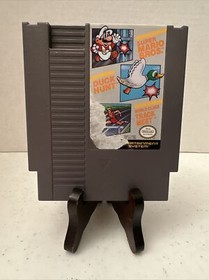 Super Mario Bros. / Duck Hunt / World Class Track Meet NES Cart Only. Tested