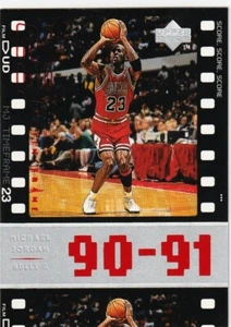 Michael Jordan - 1998 UD MJ TimeFrame 90-91 card #55 -- HOF P X - Bild 1 von 2