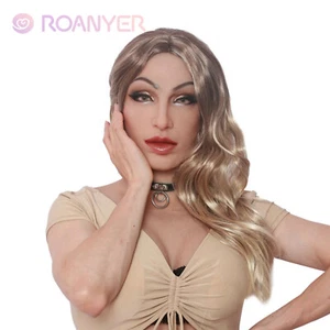 Disfraz de Disfraz de Betty Máscara de Silicona Rostro Falso para Mujer Roanyer - Imagen 1 de 18
