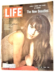 January 28, 1966 LIFE Magazine GANDHI India, 60s Advertising FREE SHIPPING Jan 1 - Picture 1 of 10