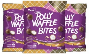 Polly Waffle Bites 125g (3 Packs) 3 x 125g - Picture 1 of 3