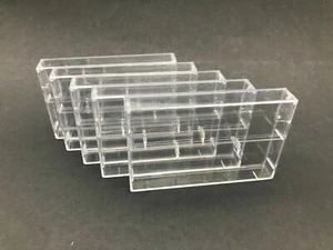 Audio Cassette Jewel Cases, Replacement Clear for Storage 100 QTY - Picture 1 of 8