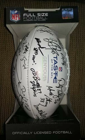 2022 NFL Super Bowl LVI Autographed Football Cover