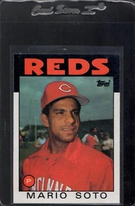 1986 Topps Mario Soto Baseball Card #725 CS1 Free Shipping #1 - Picture 1 of 2