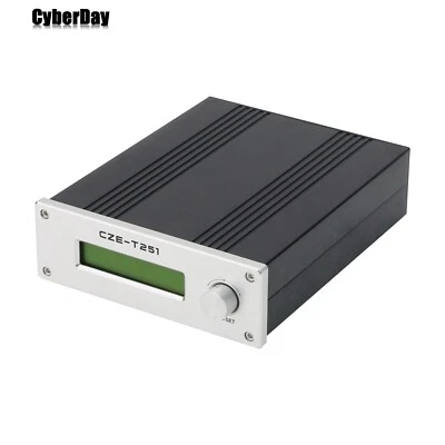 CZE-T251 FM Transmitter 0-25W 87-108MHz Mono Stereo PLL Broadcast Station new - Image 1 of 4