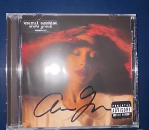 Ariana Grande Eternal Sunshine CD Signed FULL SIGNATURE - Picture 1 of 2