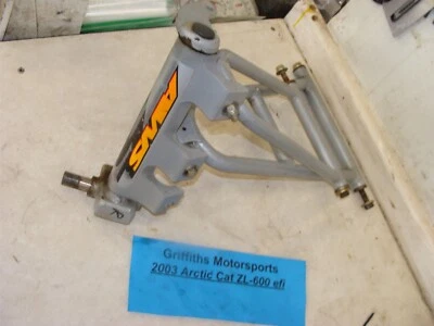 2003 ARCTIC CAT ZL600 EFI SS oe right front suspension spindle A arm lower upper - Image 1 of 4