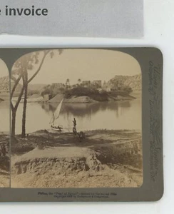 Pearl of Egypt in the Nile Underwood Stereoview - Picture 1 of 2