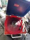 General Electric Super Star Record Player Working American Flag