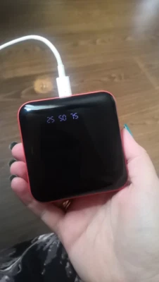 Power bank Portable Charger Dual Usb Ports External Battery For iPhone  - Image 1 of 3