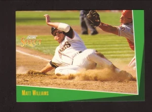 1993 Matt Williams San Francisco Giants Score Select Baseball Card - Picture 1 of 2