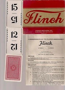 FLINCH, von Parker Bros., Copyright 1935 - Version 2 - Bild 1 von 1