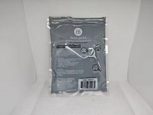 Pflanzliche Zahnseide Picks ~ mit Kohle angereichert ~ Zahnseide nicht genau 75 - Bild 1 von 2