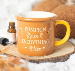 Pumpkin Spice Mug Oil Burner and Wax Warmer - Picture 1 of 3