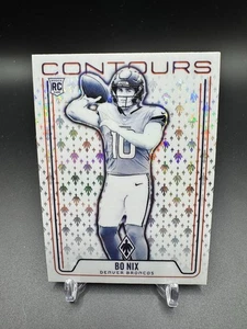 Panini Phoenix 2024 - Contours Bo Nix #CON-BNX Hyper (RC) - Imagen 1 de 2