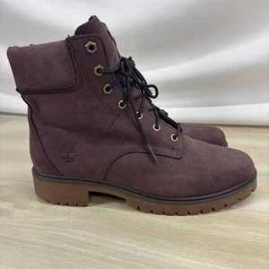 Timberland Jayne Stiefel – wasserdicht, Farbe burgund, Damengröße 8 - Bild 1 von 9