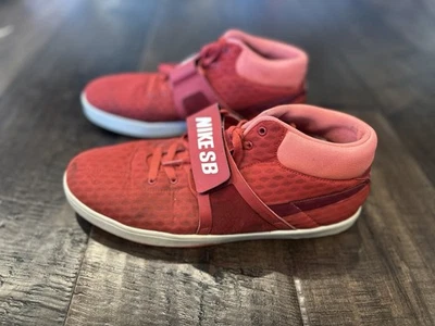 Mens NIKE SB ERIC KOSTON MID Top #656146 Red Clay Athletic Shoe Size 11 - Image 1 of 4