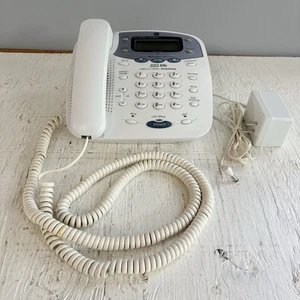 GE Festnetz schnurgebundenes Telefon Modell 27958GE1-A cremeweiß Schreibtisch- oder Wandfreisprecheinrichtung - Bild 1 von 9