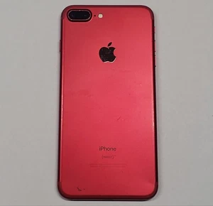 Apple iPhone 7 Plus Rosso Non Testato Per Ricambi/Riparazione Schermo Rotto - SPEDIZIONE GRATUITA - Foto 1 di 3