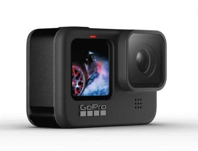 GoPro Hero 9 BLACK 5K + 20 MP Streaming Action Camera Ultra HD Black NEW SEALED - Image 1 of 4