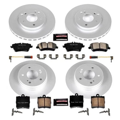 PowerStop CRK2812 Brake Kit For Mercedes-Benz C240 2001-2005 Front Rear Foto 1 de 4