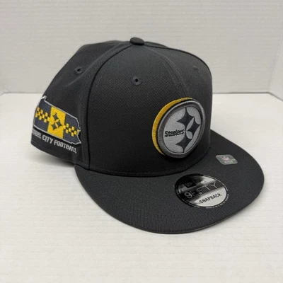 Gorra ajustable New Era Pittsburgh Steelers NFL 2024 Draft 9FIFTY Snapback Foto 1 de 4