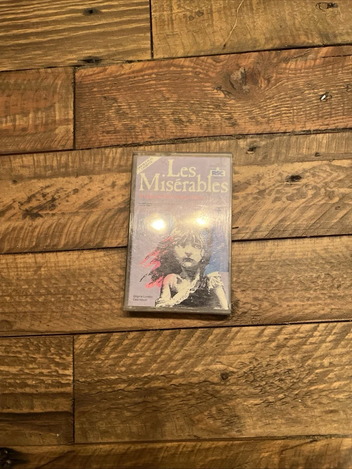 Les Miserables Original Broadway Soundtrack Cassette Tape 1986 NM - Image 1 of 1