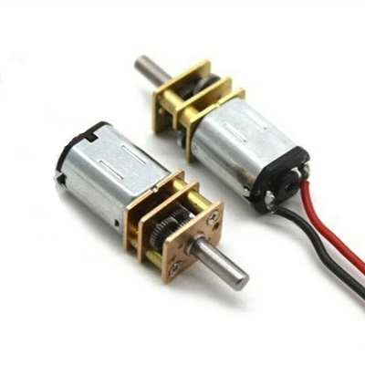 10X Mini N20 Getriebemotor DC 3V-6V Langsam Geschwindigkeit Vollmetall Getriebe - Bild 1 von 4