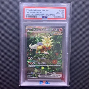 Gouging Fire ex 204/162 SV05: Temporal Forces Holo PSA 10 - Picture 1 of 2