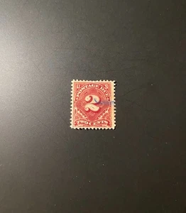 U.S. Scott #J32 Ziffer 1894 2¢ Porto fällig gebrauchte Einzelmarke NG - Bild 1 von 2