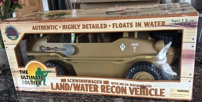 Ultimate Soldier Land/Water Recon Vehicle Schwimmwagen w/ MG-34 Machine Gun 1/6 - Image 1 of 4