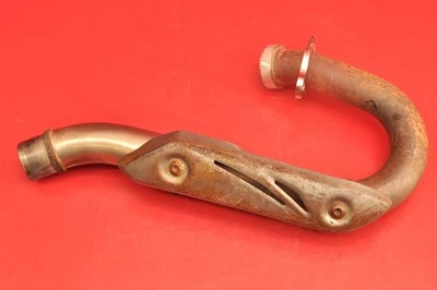 2012 10-13 HONDA CRF250 CRF 250 CRF250R Exhaust Header Head Pipe And Heat Shield - Image 1 of 4