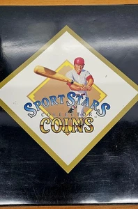 Bandai Sports Stars Sammlermünzen 1990 Set 50 Messing Baseballmünzen - Bild 1 von 4