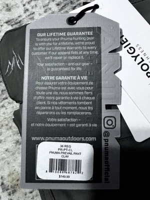 Nwt Pnuma Prevail Pant 36R - Image 1 of 4