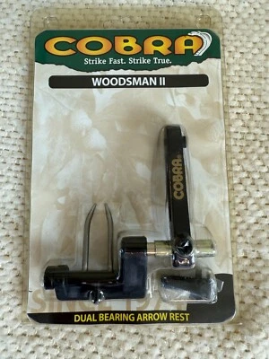 Cobra Archery Woodsman II Flipper Rest NOS - Image 1 of 4