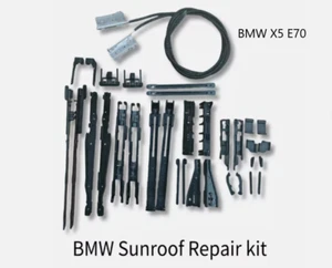 Fits 2006-2018 BMW X5 E70 Panoramic Sunroof Glass Repair Kit Complete - Picture 1 of 2