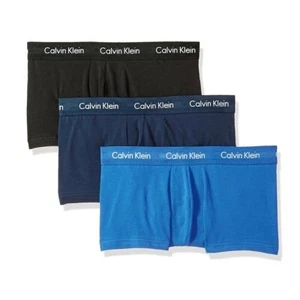Calvin Klein Cotton Stretch Low Rise Trunk 3 Pack - NB2614 - Picture 1 of 4