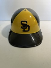 Vintage Baseball Plastic Batting Helmet Hat San Diego Padres Adjustable 1969