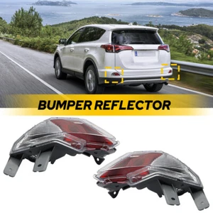 For 2016-2018 Toyota RAV4 Left Right Bumper Reflector Marker Side Cover Light US - Picture 1 of 19