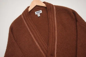 Bally Boutique Kaschmirmischung V-Ausschnitt Strickjacke Made In Italy - Bild 1 von 8