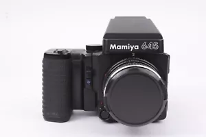 Mamiya m645 Super con Prism Finder, obiettivo Sekor C 80 mm f/2.8, dorso 120 #Z-21937 - Foto 1 di 15