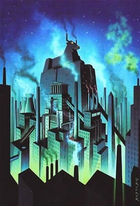 AK Eric Drooker "MOLOCH" (Ginsbergs "Howl" & New Yorker Cover 2011) postfrisch - Bild 1 von 1