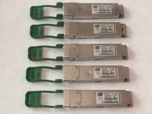 Genuine Cisco QSFP-100G-CWDM4-S QSFP28 1271/1291/1311/1331nm 2km SMF LC DOM - Picture 1 of 6