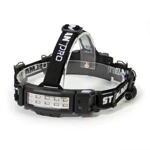 Steelman Pro LED Rechargeable 250 Lumen Slim Profile Jobsite Headlamp 78834 - Picture 1 of 8