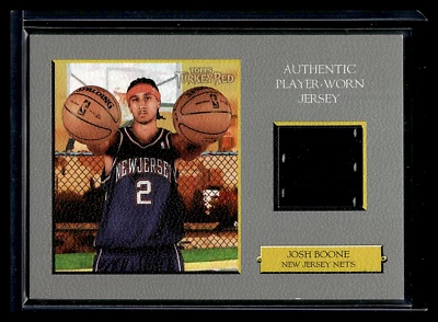 2006-07 TOPPS TURKEY RED RELICS #JB JOSH BOONE GAME USED NEW JERSEY NETS - Image 1 of 3