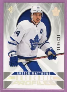 SP 2020-21 perfiles auténticos Silver Spectrum Auston Matthews #ap-20 0918/1299 - Imagen 1 de 1