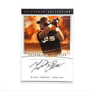 2004 Fleer Authentic Autograph Miguel Cabrera Miami Marlins Auto /172 #AC-MC - Picture 1 of 24