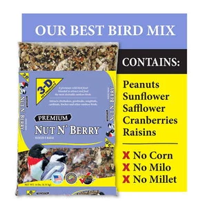 Nut N' Berry Blend Dry Wild Bird Food, 14 lb., Does Not Contain Fillers, 1 Pack - Picture 1 of 7