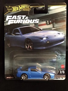 Hot Wheels Premium Fast and Furious 1996 Nissan 180SX Type X 1:64 Scale - Picture 1 of 4