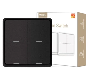 ZigBee Lichtschalter, batteriebetriebener Lichtschalter, Multi-Control Wireless Push B - Bild 1 von 2
